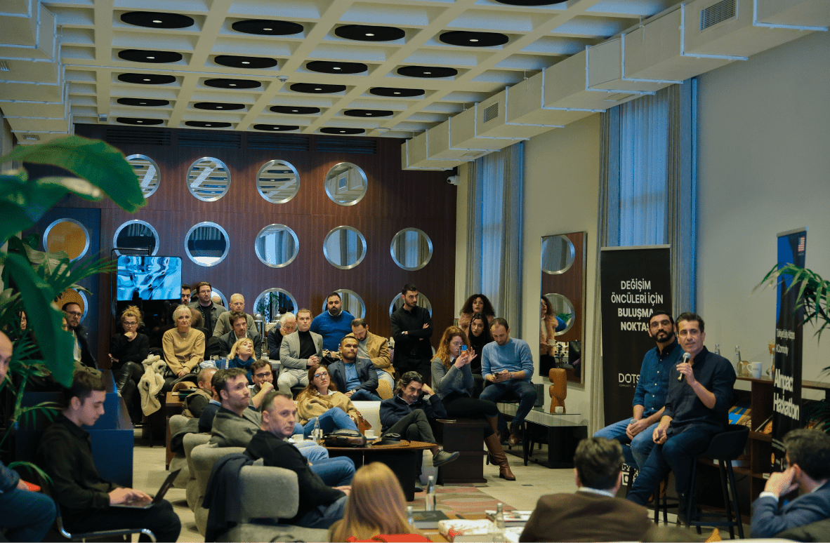 Lounge: In the Lounge, you can engage in enjoyable conversations with other members while working productively. Whenever you choose, you can listen to a vinyl record of your preference and focus in your own rhythm